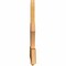 Ekena Millwork Redmond Rough Sawn Timber Gable Bracket, Western Red Cedar, 60"W x 30"H x 2"D x 6"F, 12/12 Pitch GBW060X30X0206RED00RWR - alternate 3